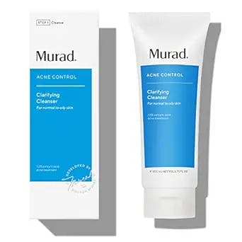 Murad Clarifying Cleanser - Acne Control Salicylic Acid & Green Tea Extract Face Wash - Exfoliating Acne Skin Care Treatment Backed by Science
