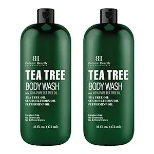 TheAcneList.com Reviews Botanic Hearth Tea Tree Body Wash