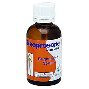 Neoprosone, Vitamin C Serum for Face | 1 Fl oz / 30ml | For Dark Circle, Wrinkles & Dark Spots, Hyperpigmentation Serum | with Alpha Arbutin and Castor Oil