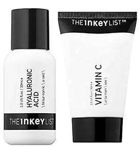 Get Glowy Skin with The Inkey List Skincare Set: Hyaluronic Acid Serum and 