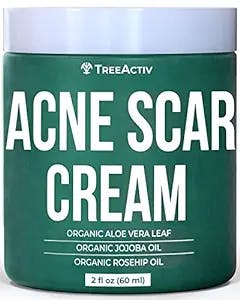 TreeActiv Acne Scar Cream 2 Fl oz, Acne Scar Removal Cream for Old & New Acne Scars, Powerful Acne Scar Treatment for Face & Body Scars, with Effective Natural Ingredients, 500+ Uses