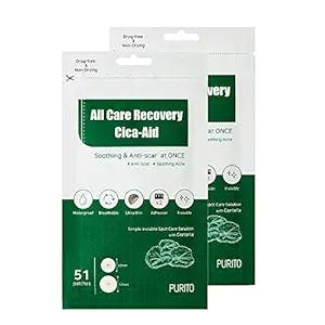 Say Bye-Bye to Spots with PURITO All Care Recovery Cica-Aid 51 Patches