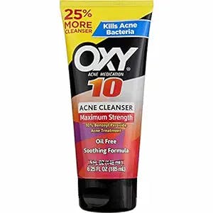 Yaaas, Clear Skin Alert: Oxy Acne Cleanser Maximum Strength 5 Ounces (Pack 