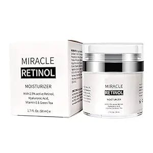 Harvey Ross Miracle Retinol, Harvey Ross Miracle Retinol Face Cream, Miracle Retinol Moisturizer, Miracle Retinol Cream, Harvey Ross Anti-wrinkle Face Cream, Reduces Wrinkles and Firms Skin 50ml