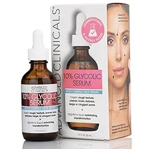 Get Ready to Peel, Heal, and Reveal with Advanced Clinicals 10% Glycolic Ac