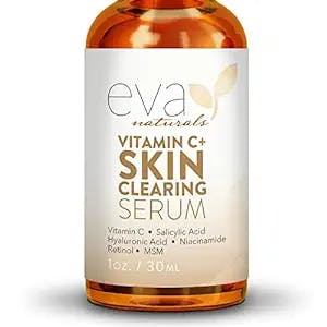 Vitamin C Plus Skin Clearing Serum With Hyaluronic Acid Serum, Retinol, Vitamin C Serum for Face - Anti-Aging Acne Serum for Face, Skin Repair, and Brightening Serum for Dark Spots (1 oz)