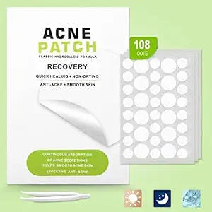 Pimple Patches for Face 108 Count (3 Effects, Salicylic Acid & Ultra-Thin Day/Thick Night Use) Hydrocolloid Acne Patches for Face, Zit Patches for Face, 2 Sizes, Facial Skin Care Products Beauty