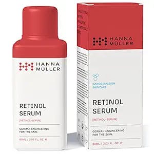Advanced Retinol Serum with 1% RETINALDEHYDE - 3X FASTER ACTING and 2.5X MORE STABLE with Patented Nanoemulsified Formula - HYDRASOOTHE™ Complex for Sensitive Skin - 100% Vegan