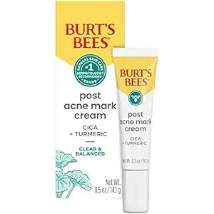 Burts Bees Post Acne Mark Cream: The Key to a Glowing Complexion