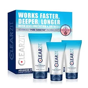 Clear Zit Acne Treatment Kit, 3 Step Pore Targeting System