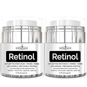Anti-aging made easy: NEW AGE Retinol Cream Neck & Facial Moisturizer Serum