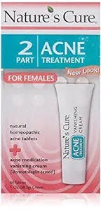 Nature's Cure Two-Part Acne Treatment System - The Cure to Your Pimples