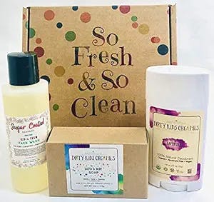 Dirty Kids Organics: The Ultimate Daily Hygiene Kit for Your Little Acne-Pr