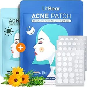 LitBear Acne Pimple Patches: The Best Thing to Happen to Your Face Since In