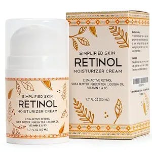 Simplfied Skin 2.5% Retinol Cream - The Ultimate Acne Fighting Moisturizer