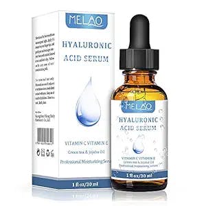 Hyaluronic Acid Serum - Face Serum with Vitamin C & E Serum for Anti Aging/Wrinkle, Fine Lines, Dark Spot & Acne Serum for women & Men for Dry, Oily, Mature Skin (30ml)