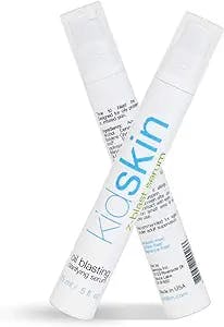 Kidskin - Z-Blast Clarifying Serum, Acne Serum for Face, Face Skin Care for Kids and Teen Skin Ages 9-17, Vegan-and-Cruelty-Free Acne Prone Skin Care, 0.5 fl oz