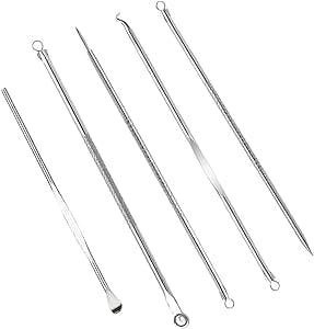 Say Goodbye to Acne with the 5 Pcs Pimple Popper Tool Kit