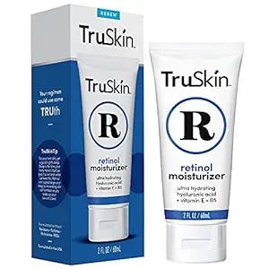 TruSkin Retinol Cream Anti-Wrinkle Moisturizer for Face Care and Eye Area with Hyaluronic Acid, Green Tea, 2 fl oz