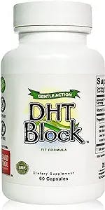 DHT Block - DHT Blocker Supplement for Skin, Acne, PCOS, Hair, and Hormonal Balance. Dim, Astragalus Root, Turmeric, Natural Ingredients. For Men and Women - 60 Vegan Capsules