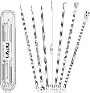 TheAcneList.com Review of [Dual Ended] 7PCS Blackhead Remover Kit: Say Good