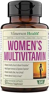 Multivitamin for Women. Daily Womens Multivitamin Supplement with Magnesium, Biotin, Vitamins A, C, D, Vitamin B12, Zinc, Calcium. Vitamins for Women, Energy, Focus, Hair, Skin, Nails & Immune Support