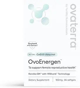 Egg-cellent Fertility Booster - The OvoEnergen Ubiquinol CoQ10 Softgels Rev