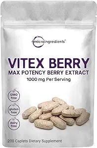 Vitex Chasteberry Supplement by Micro Ingredients: The Hormone Balancer You