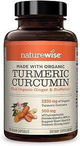 Turmeric and Chill: A Review of NatureWise Curcumin Turmeric 2250mg
