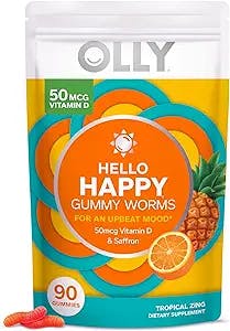 Get Happy with OLLY Hello Happy Gummy Worms!