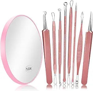 Get Rid of Those Pimples! The IKOCO Stainless Steel Pimple Popper Tool Kit 