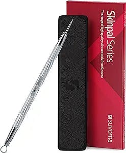 Suvorna Skinpal s35 milia Remover Tool, Pimple Popper, Extractor for Pimple, Blackhead, Whitehead, Pore, Comedone, Boil, Acne, Zit, Blemish, Cyst, Spot, Lancet Needle for face Popping.