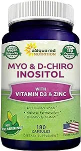 aSquared Nutrition Myo-Inositol & D-Chiro Inositol Supplement Review: My Se